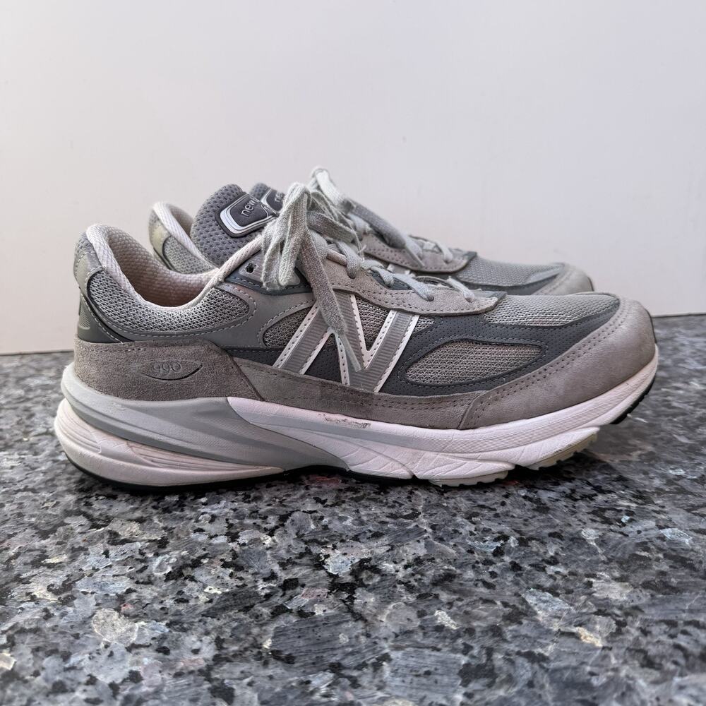 New Balance 990v6 Shoes Sneakers Mens Size 11 Gray Made In USA M990GL6